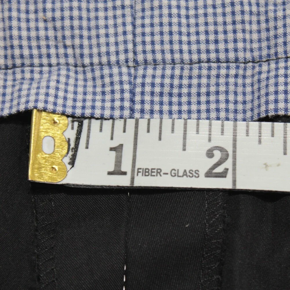 Frank's Pants NWT Chinos / Casual Pants Size 40 US in Black Polyester Blend